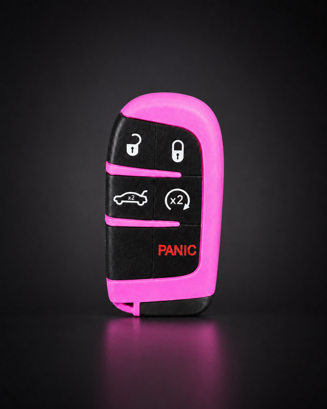 Fast Life Key Fob (Pink)