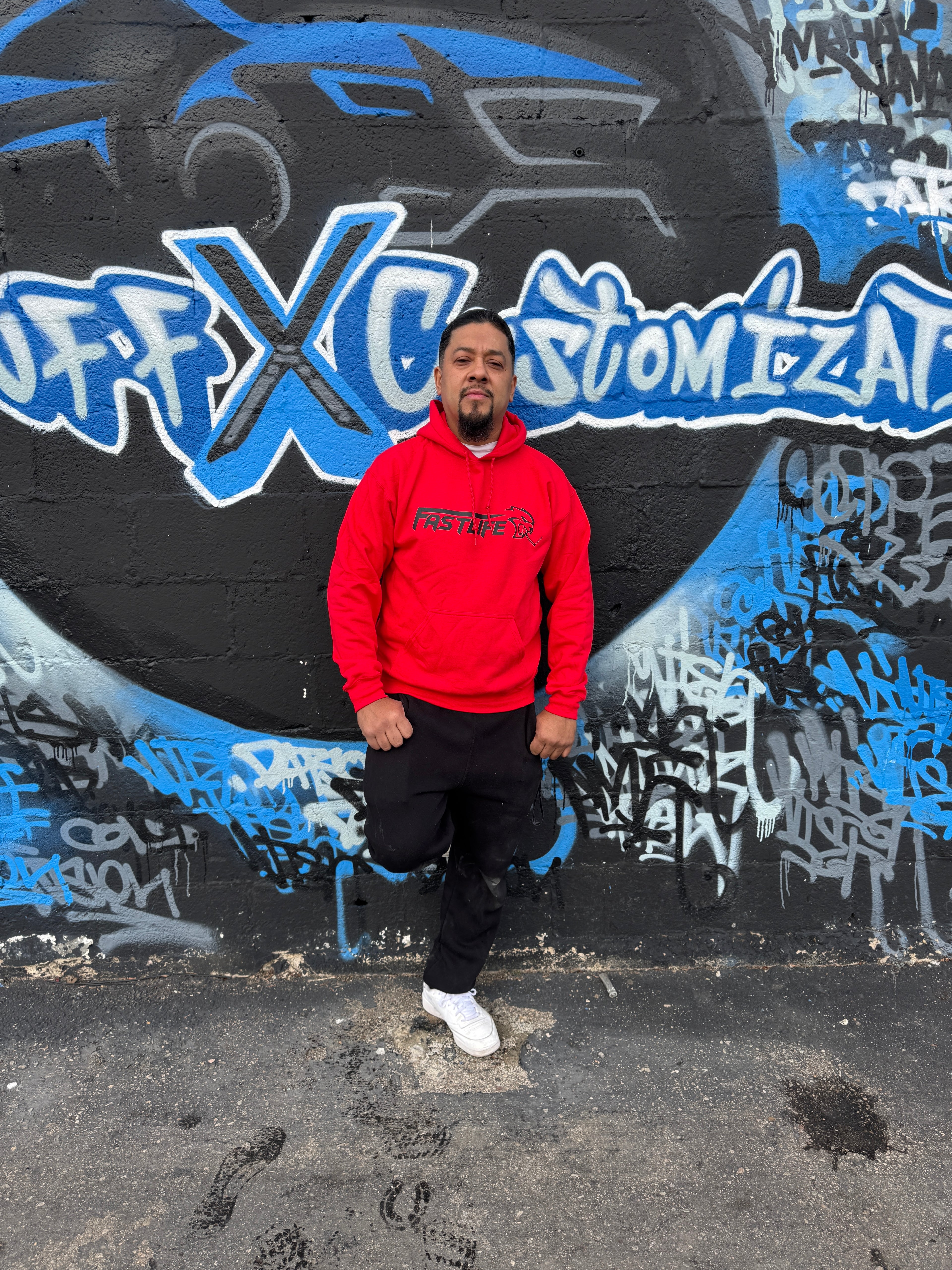 FAST LIFE MARIO STYLE HOODIE