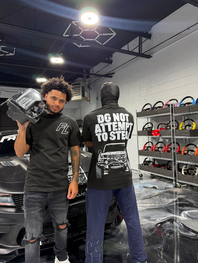 Fast Life Striked Bronco Tee
