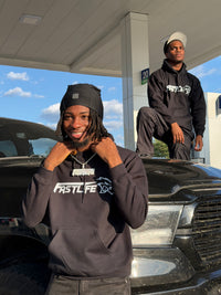 Fast Life Second Gen Boyz Two-Tone Streetwear Hoodie