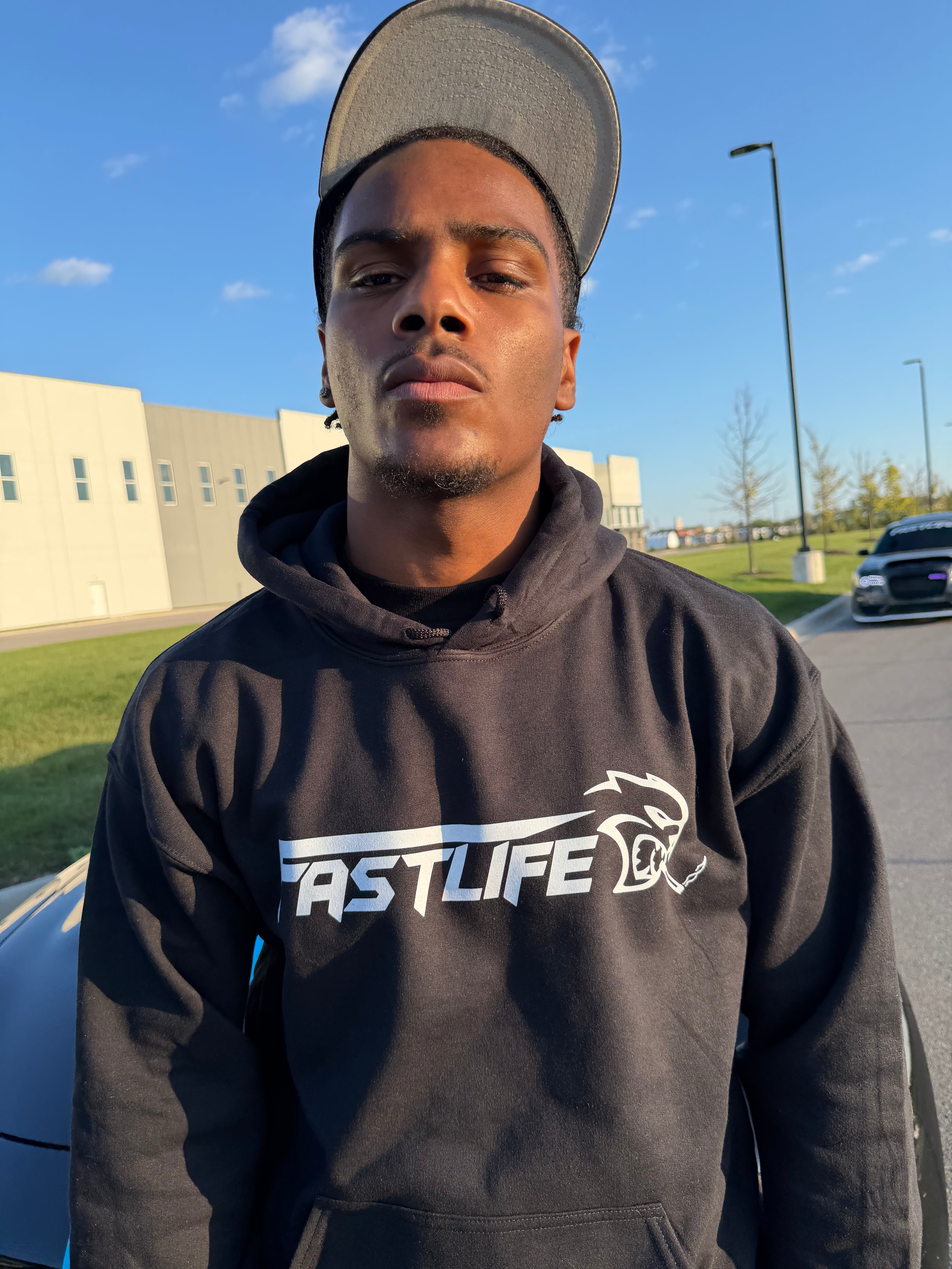 Fast Life Second Gen Boyz Two-Tone Streetwear Hoodie