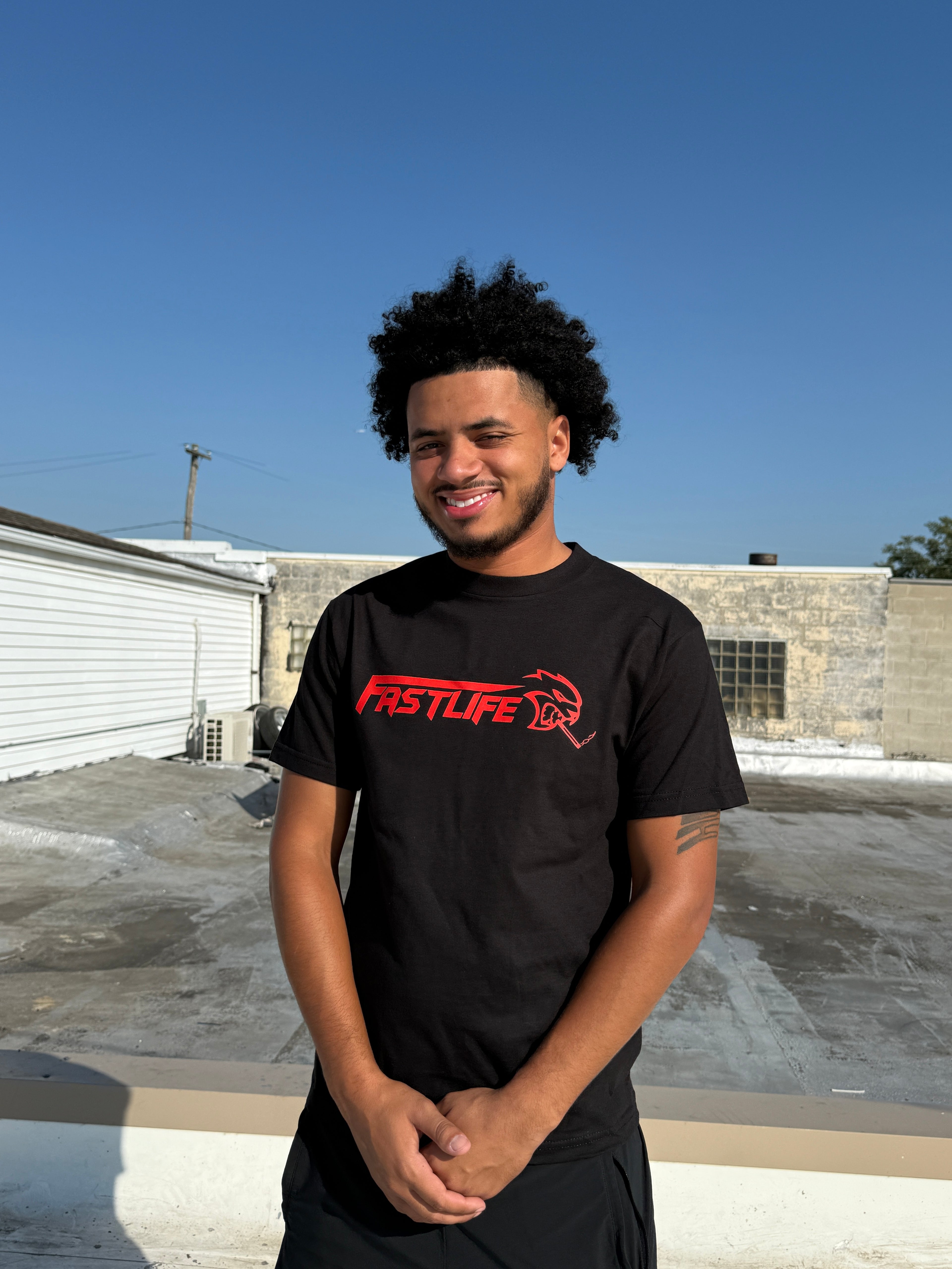 FAST LIFE MARIO STYLE SHIRT